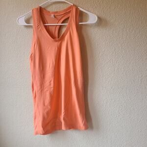 Athleta Neon Orange Tank Top Women's Size S